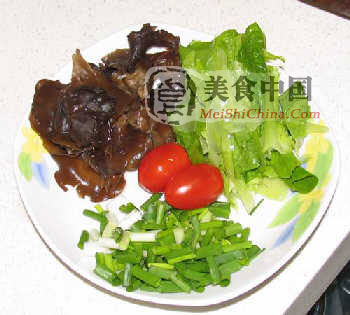 美食中国图片 - 鱼香溜肝尖-全程图解