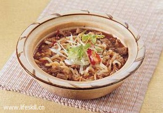 家常羊肉臊子面