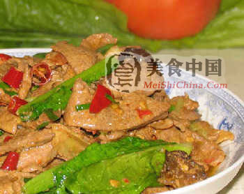 美食中国图片 - 鱼香溜肝尖-全程图解