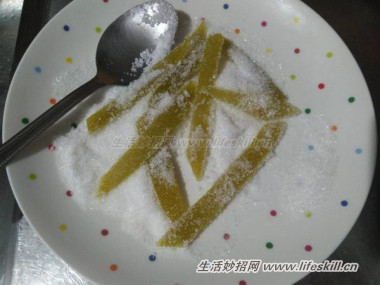 巧用文旦皮做可口小零食
