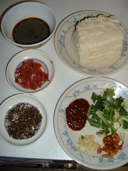 麻婆豆腐的做法