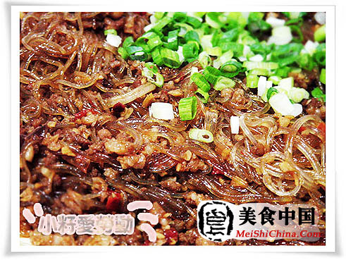 美食中国图片 - 蚂蚁上树-全程图解