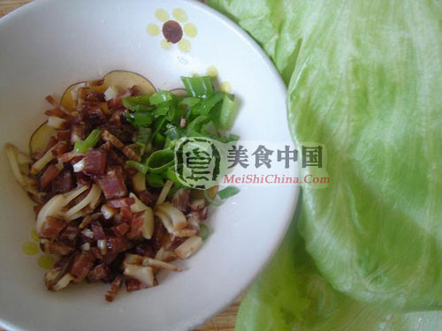 糯米腊肉卷-全程图解