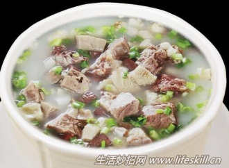 山药羊肉汤的做法