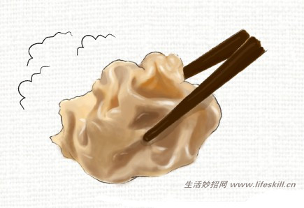 煮好的水饺，一颗颗不沾黏的小技巧