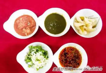 各种火锅蘸料搭配小秘方