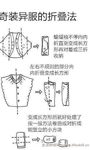 学会叠衣服 拥有个清新飒爽的衣柜