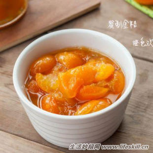 蜜制金桔，不光好吃还能止咳平喘