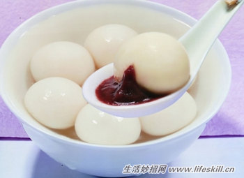 煮汤圆不破不粘锅有妙招