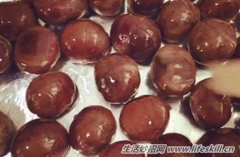 绵软香甜的糖烤板栗自己做