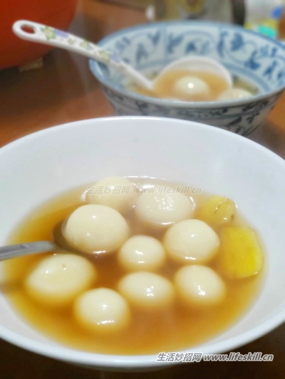 教你动手制作广东咸汤圆
