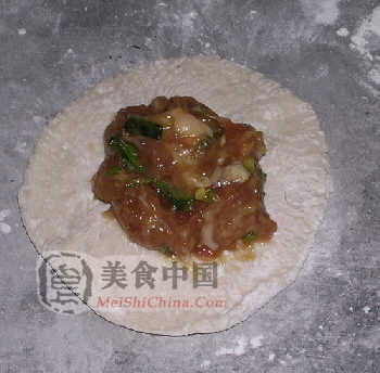 美食中国图片 - 生煎馒头-全程图解