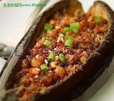 肉末烤茄子