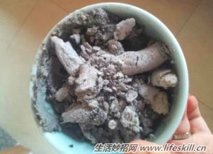 艾叶灰的小妙用