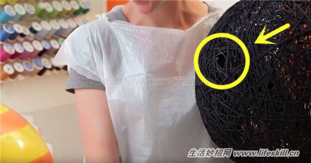教你DIY这种漂亮的纱线灯罩