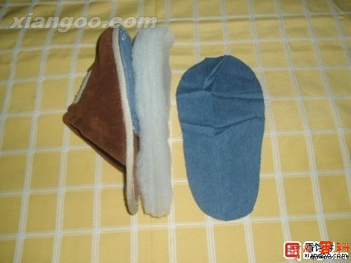 旧棉拖鞋大改造