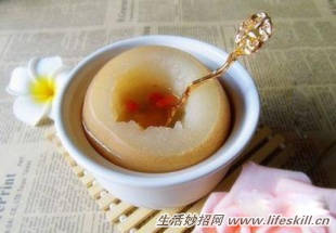 自己动手做川贝雪梨膏，好吃且化痰止咳！
